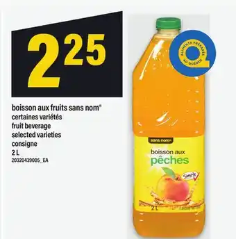 Maxi BOISSON AUX FRUITS SANS NOM | FRUIT BEVERAGE, 2 L offer
