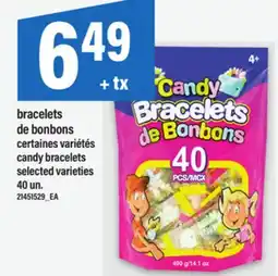 Maxi BRACELETS DE BONBONS | CANDY BRACELETS, 40 UN offer