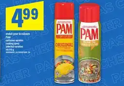Maxi ENDUIT POUR LA CUISSON PAM | COOKING SPRAY, 141/170 G offer