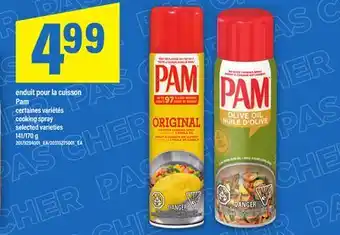 Maxi ENDUIT POUR LA CUISSON PAM | COOKING SPRAY, 141/170 G offer