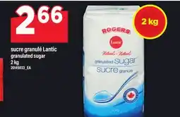 Maxi SUCRE GRANULÉ LANTIC | GRANULATED SUGAR, 2 kg offer