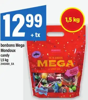 Maxi BONBONS MEGA MONDOUX | CANDY, 1,5 kg offer