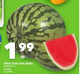 Marche Ami MELON D'EAU SANS PÉPINS offer