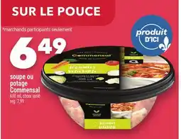 Marche Ami seulement soupe ou potage Commensal offer