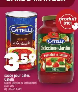 Marche Ami SAUCE POUR PÂTES CATELLI offer