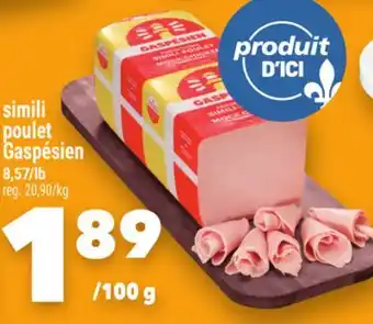 Marche Ami SIMILI POULET GASPÉSIEN offer