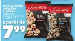 Marche Ami CREVETTES BLANCHES DU PACIFIQUE IRRÉSISTIBLE offer