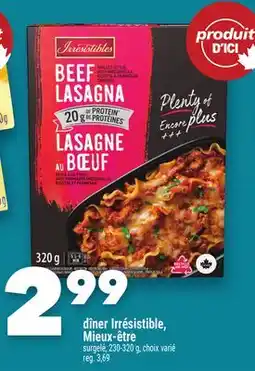 Marche Ami DÎNER IRRÉSISTIBLE, MIEUX‑ÊTRE offer