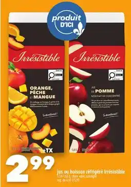 Marche Ami JUS OU BOISSON RÉFRIGÉRÉ IRRÉSISTIBLE offer