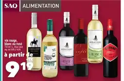 Marche Ami VIN ROUGE, BLANC OU ROSÉ offer