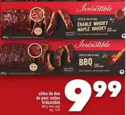 Marche Ami CÔTES DE DOS DE PORC CUITES IRRÉSISTIBLE offer