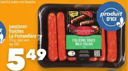Marche Ami SAUCISSES FRAÎCHES LA FERNANDIÈRE offer