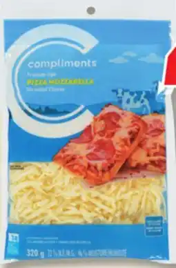 IGA COMPLIMENTS CHEESE, SHREDDED CHEESE offer