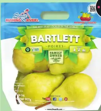 IGA BARTLETT, ANJOU, BOSC OR RED PEARS offer