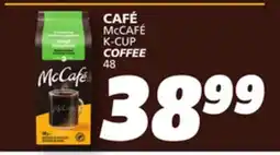 IGA McCAFÉ K-CUP COFFEE offer