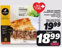 IGA LAC BROME FROZEN COUNTRY STYLE offer