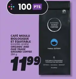 IGA KICKING HORSE ORGANIC AND FAIR TRADE GROUND COFFEE offer
