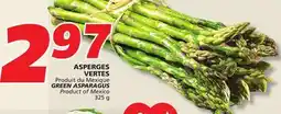 IGA GREEN ASPARAGUS offer