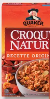 IGA QUAKER CEREAL offer