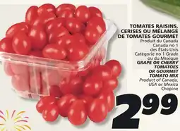 IGA GRAPE OR CHERRY TOMATOES OR GOURMET TOMATO MIX offer