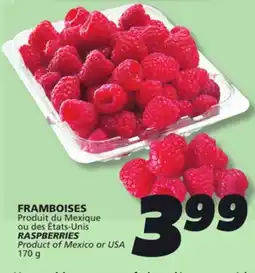 IGA RASPBERRIES offer