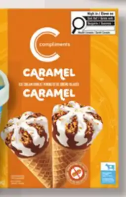IGA COMPLIMENTS ICE CREAM OR FROZEN TREATS offer