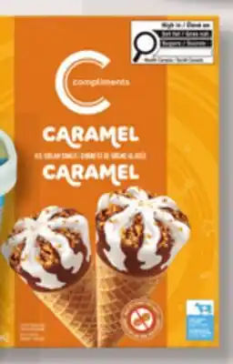 IGA COMPLIMENTS ICE CREAM OR FROZEN TREATS offer