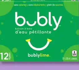 IGA BUBLY WATER-BASED DRINK offer