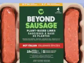 IGA BEYOND MEAT PLANT-BASED SAUSAGES offer