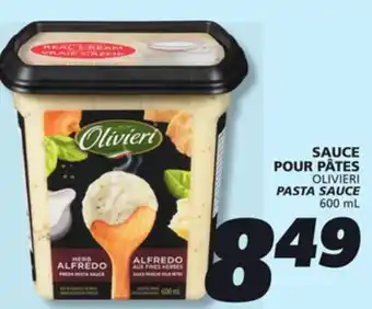IGA OLIVIERI PASTA SAUCE offer