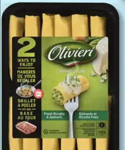 IGA OLIVIERI FRESH STUFFED PASTA offer