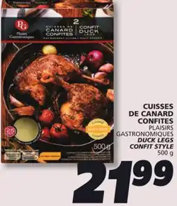 IGA DUCK LEGS CONFIT STYLE offer