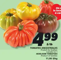 IGA HEIRLOOM TOMATOES offer
