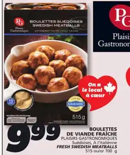 IGA FRESH SWEDISH MEATBALLS offer