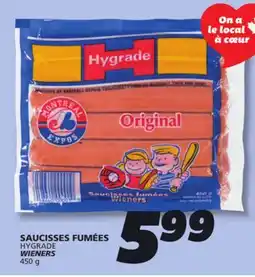 IGA HYGRADE WIENERS offer