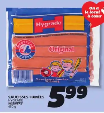 IGA HYGRADE WIENERS offer