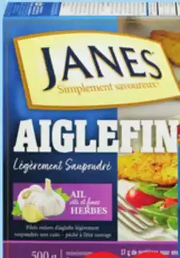 IGA JANES FROZEN BREADED FISH FILLETS offer