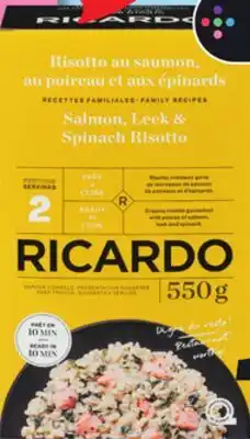 IGA RICARDO FROZEN RISOTTO offer