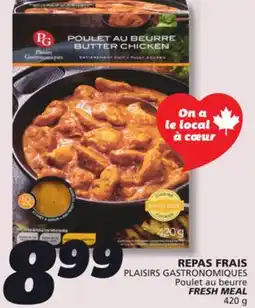 IGA PLAISIRS GASTRONOMIQUES FRESH MEAL offer