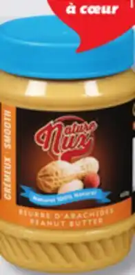 IGA NATURE NUX PEANUT BUTTER offer
