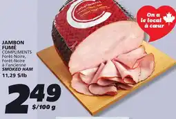 IGA COMPLIMENTS SMOKED HAM offer