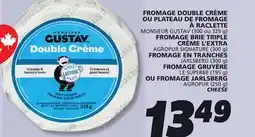 IGA MONSIEUR GUSTAV CHEESE offer