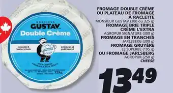 IGA MONSIEUR GUSTAV CHEESE offer