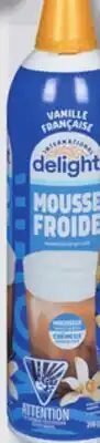 IGA INTERNATIONAL DELIGHT MOUSSE FROIDE offer