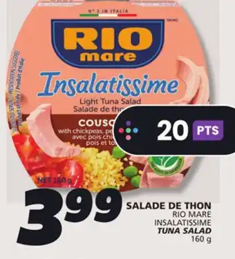 IGA RIO MARE INSALATISSIME TUNA SALAD offer