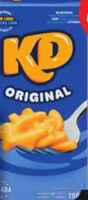 IGA KRAFT KD DINNER DINNER offer
