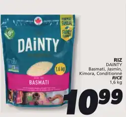 IGA DAINTY RICE offer