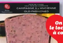 IGA PLAISIRS GASTRONOMIQUES COUNTRY STYLE OR LIVER PÂTÉ, MOUSSE OR TERRINE offer