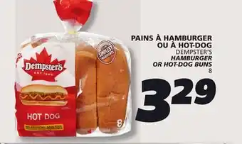 IGA DEMPSTER'S HAMBURGER OR HOT-DOG BUNS offer