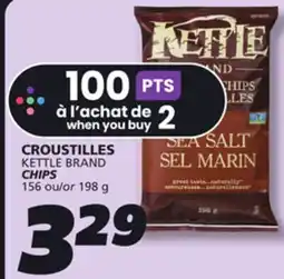 IGA KETTLE BRAND CHIPS offer